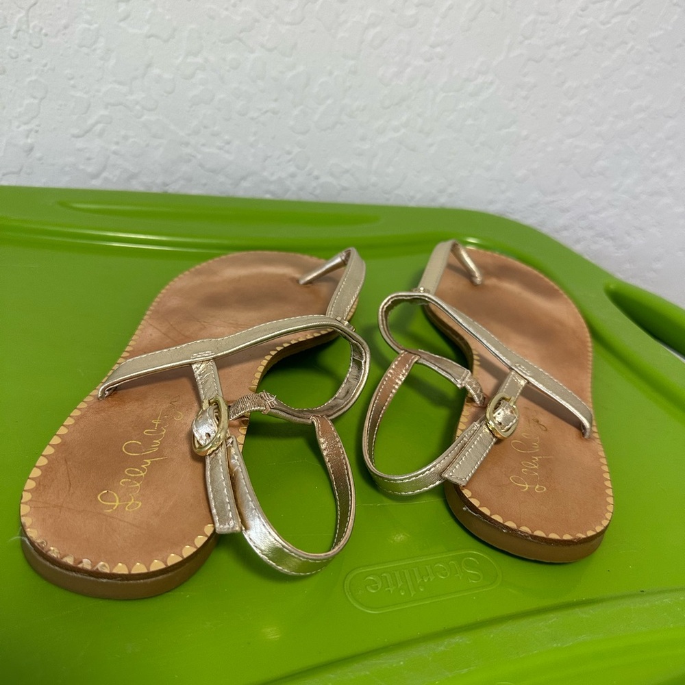 Gold Sandals
